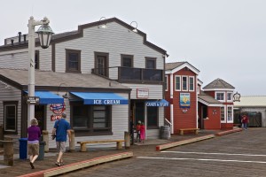 Auf dem Santa Barbara Pier